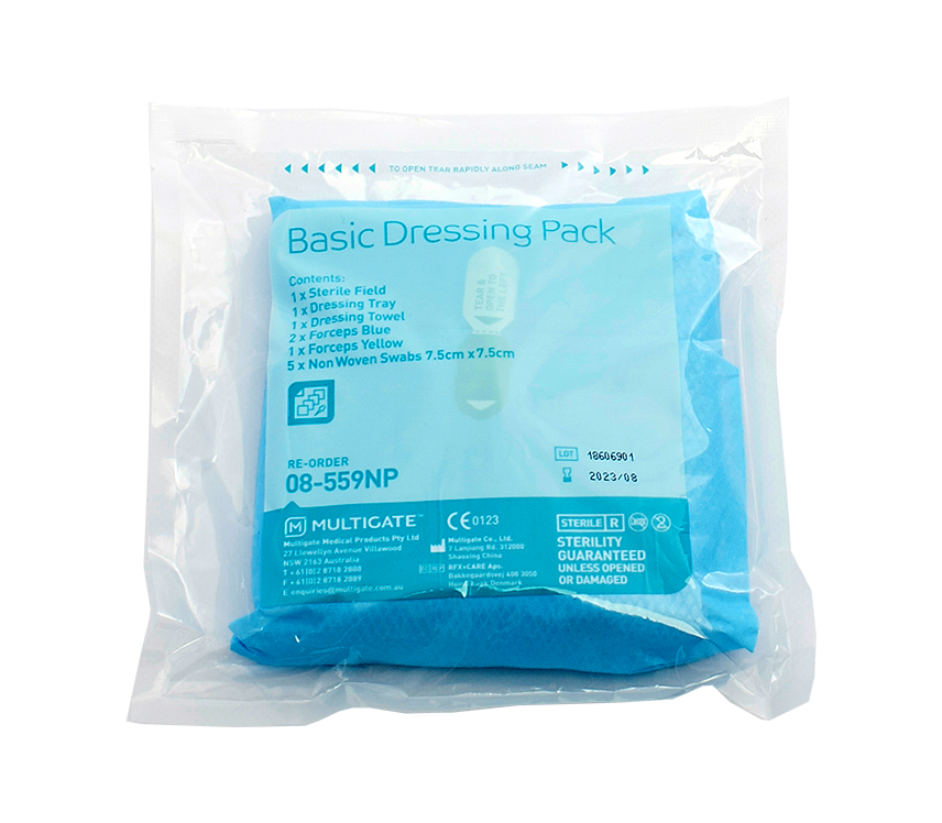STERILE WOUND DRESSING PACK