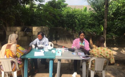 Outreaches at different Community 1